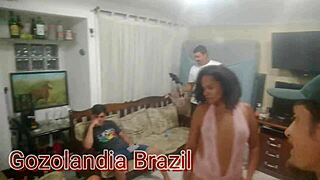Noite Da Bagunça Na Casa Do Casal Do Swing