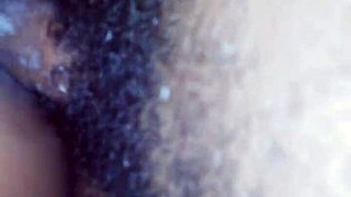 Amateur black couple gets wild in homemade video