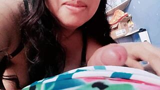 Wife teaches transsexual to fuck in cowgirl 😏