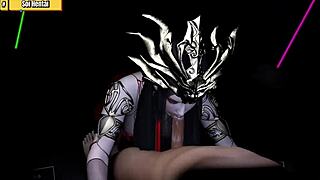 medusa queen in hentai 3d uncensored – want to fuck her monster cock?