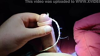 Ifoslave cums for you with his cock in this solo scene