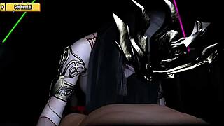 medusa queen in hentai 3d uncensored – want to fuck her monster cock?