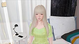 Ripples 44 in 3D Cartoon Game with Clothes Ripped Off Sexy Anime Hentai Outfit