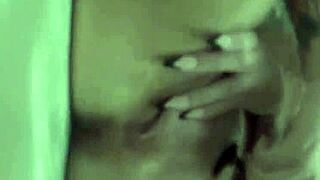 brunette christy mack masturbates in the bath.