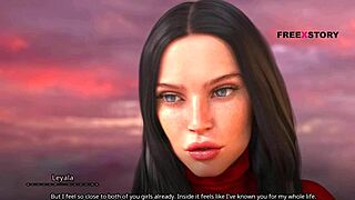 Seven realms: Atlas and friends in a steamy animated threesome