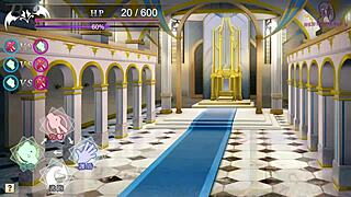 Goddess says, 'Bend me over for doggystyle creampie in this anime?'