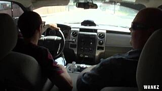 Wankz Parody Of Storage Wars With Slutty Brunette