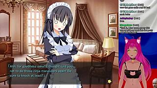 Vtuber Lewdneko Plays My Girlfriend Is The President Part 7