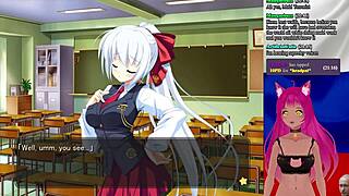 Vtuber Lewdneko Plays My Girlfriend Is The President Part 7