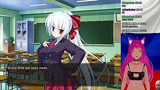 Vtuber Lewdneko Plays My Girlfriend Is The President Part 7