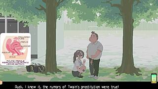 Celebrating the sixth month with Twain Lee in this anime hentai timeline