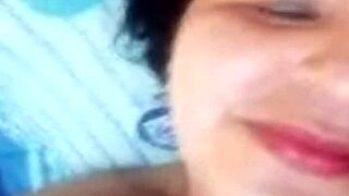 Chubby milf SHOWS OFF TITS and vagina on steamy video call!