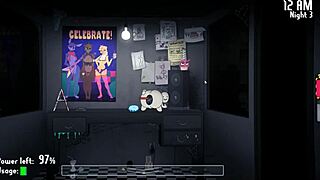 horny animatronics draining me in hentai game! 😈