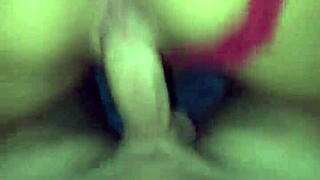 the young girl puts her panties aside and sits on my cock deliciously