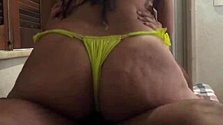 After the pool, the wife gets a special treatment involving crossdressing fun