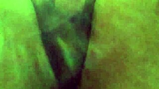 Big black cock shemale experiences intense squirting