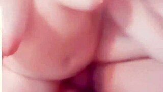 This skinny teen with big tits and ass gets creampied in amateur action