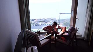 Busty Jav Girl Weekly Sunbathing