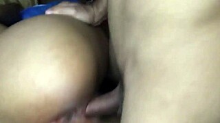 wife's friend stays alone with me horny bent over