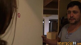 Babe With Glasses Rides Monster Cock In Anal Scene