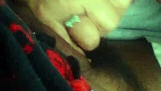 Mature latina gives oral to husband's friend