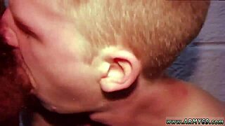 Military cowboys training new recruits in gay porn