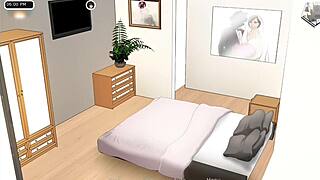 Helping my friend with her intimate needs.