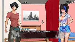 Helping my friend with her intimate needs.