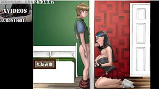 Zombies retreat part thirteen, an exciting anime hentai adventure.