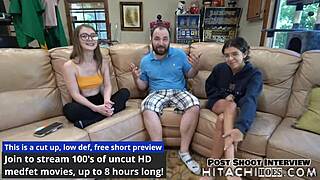 Horny Nurse Mira Monroe Sneaks Off to Masturbate