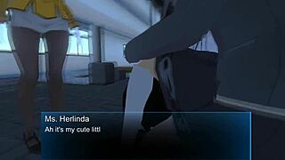 Femdom University Skullgirls Scene 2 FART FEET