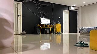 i took tattooed latina babe home for fun