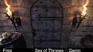i'm playing sex of thrones demo and getting so excited, it's like game of thrones but nude!