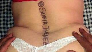 Opening my wife's big ass in lingerie, ready for doggystyle?