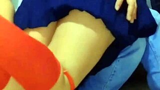 Skirt Lifted to Pound Naughty Student Hard in Amateur Clip