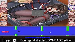 Don't get distracted in this bondage game