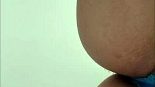 I love showing off my big latina teen ass up close in this homemade video