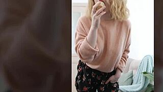 Slim4k - dazzling blonde tempted into spontaneous encounter with bf