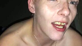 Lil nymph eagerly sucking my big dick in intense oral scene with monster cock