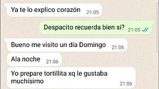 my latina girlfriend cheats again in this amateur video part five