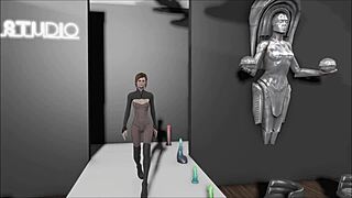 brunette cartoon game anime sexy hentai fallout 4 fashion number 201