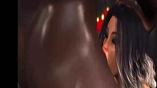 Big cock fucks big boobs in 3D porn!