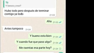 my latina girlfriend cheats again in this amateur video part five