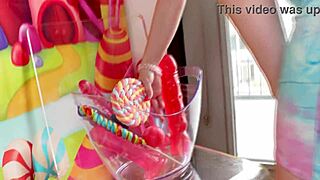 harlow west gives big dick pov blowjob and swallows cum load