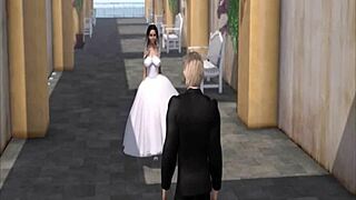 Big cock fucks big boobs in 3D porn!