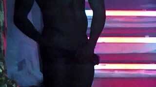 Handsome Brazilian Stripper Rips Clothes In Seductive Striptease Performance