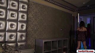 kristen fully surrenders to janice in steamy oral session.