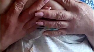 Milf Plays With Big Tits?