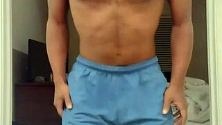 ugh, i meant work out with my cute roommate, not just stare at feet...