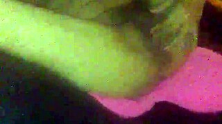 rubbing my pussy before getting both holes fucked